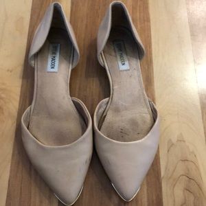 Beige Steve Madden flats